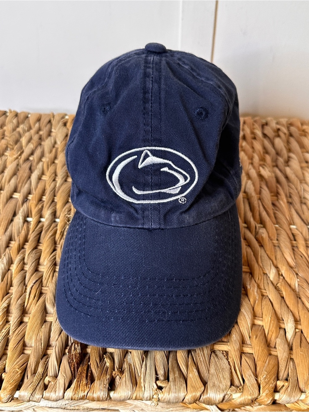 Penn State Navy Cap with White Embroidered Logo